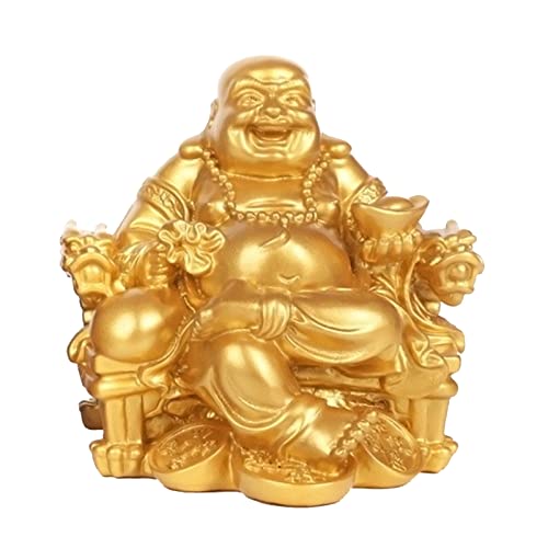 Elionless Lachender Buddha-Statue, chinesische Feng Shui Lachender...