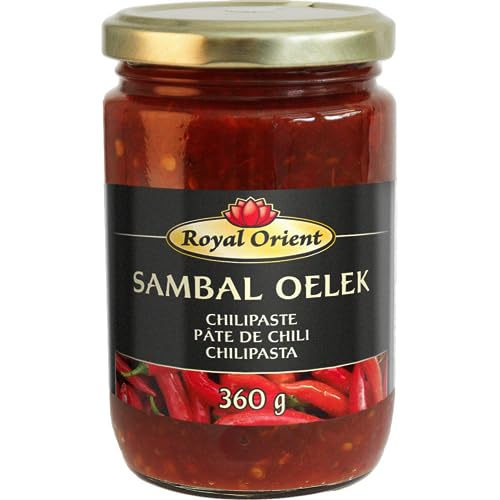 ROYAL ORIENT - Pâte de Chili Sambal Oelek - (1 X 360 GR)