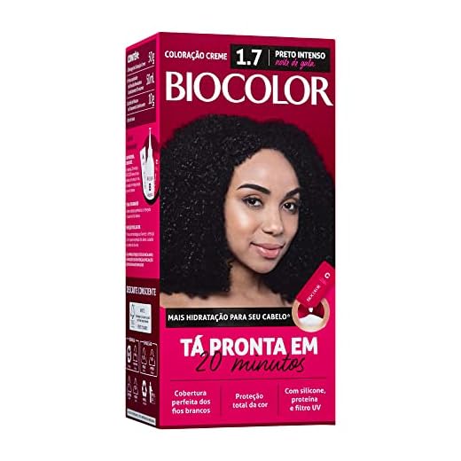 Biocolor Tintura De Cabelo Preto Intenso Noite De Gala 1.7