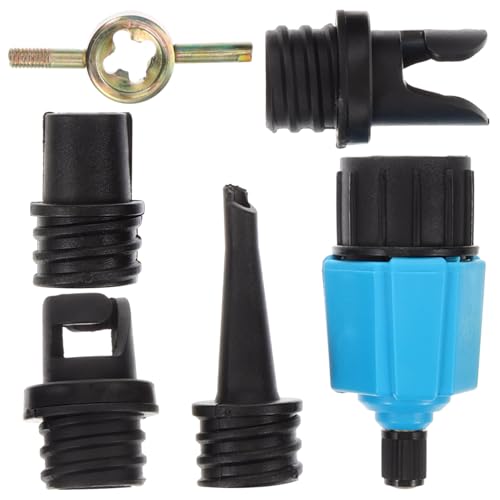 BESPORTBLE 1 Juego Adaptador de válvula de Aire inflables Accesorios para compresores de Aire Tabla Surf Hinchable Tabla de Surf Hinchable Conector del Cabezal de Bombeo Adaptador de Kayak
