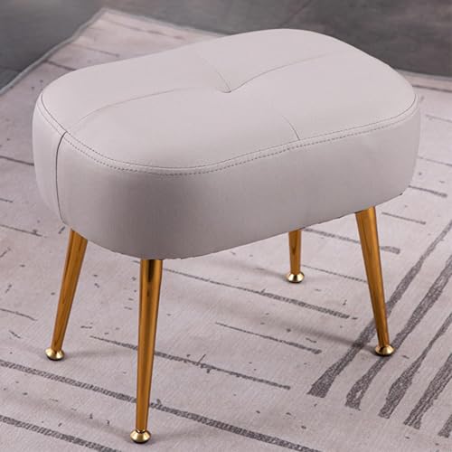 Design C gris polyvalent repose-pieds rembourré haut de gamme