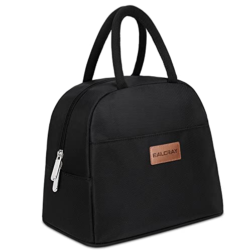 Insulated Double Deck Lunch Bag for Men and Women - Leakproof Cooler with Adjustable Strap for Work and Picnic