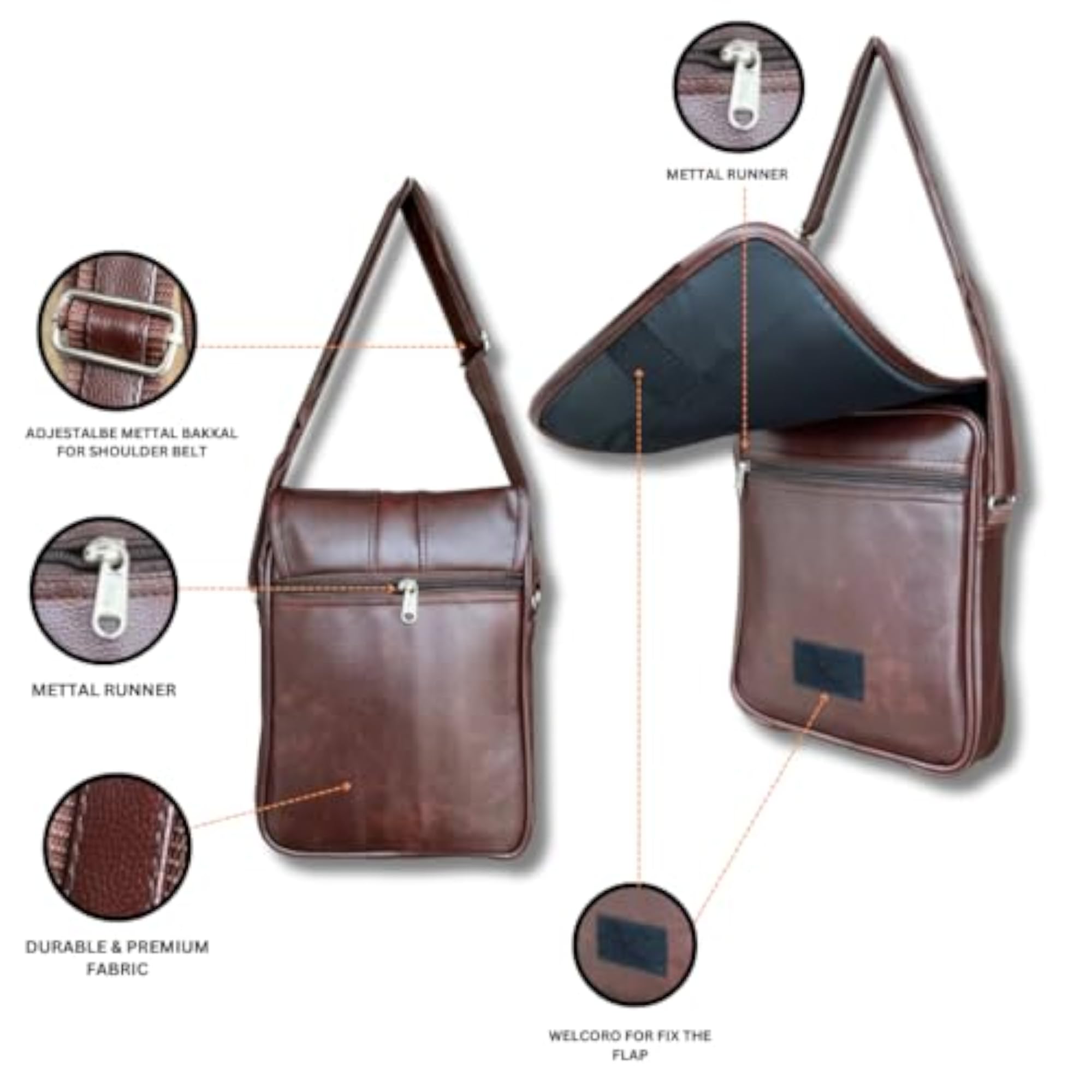 Men's Stylish Side Sling Bag