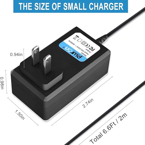 Adaptador de corriente largo 6.6 FT para Tablet Maylong M-290 miniatura 3