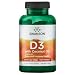 Swanson Vitamin D-3 with Certified Organic Coconut Oil 60 Sgels