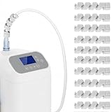 10 Pack Oxygen Tube Support Crimp Straightener for Portable Oxygen Concentrator Oxygen Tank Oxygen Hose Nasal Cannula Oxygen Tubing Accessories Gray