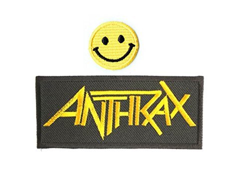 Antrax apliques bordados de hierro en parches por PATCH CUBE 