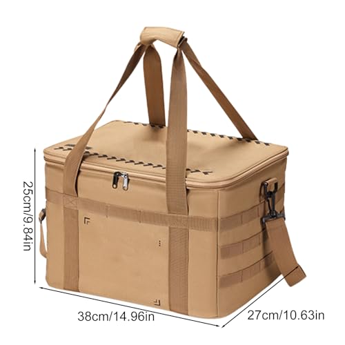 Bolsa de almacenamiento para camping de 36L que soluciona la falta de espacio en maleteros 5