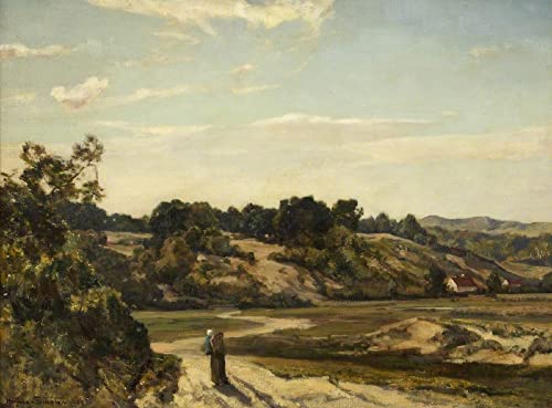 Toile Parmi les dunes Herbert Edwin Pelham Stanton 60x90cm