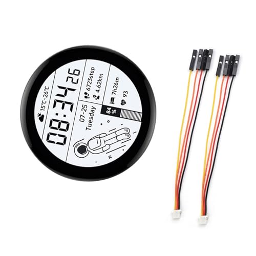 Carte RP2350 tactile AMOLED 3.6 cm avec interfaces USB SPI I2C pour programmation