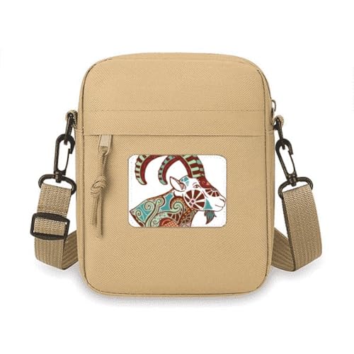 Sac à bandoulière Capricorne : le cadeau astrologique idéal avec mini pochette