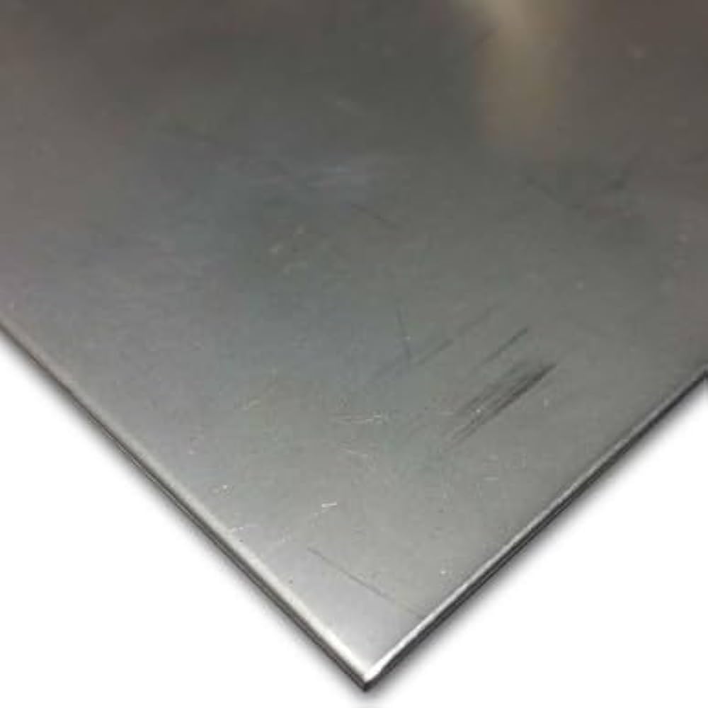 Alloy 304 Stainless Steel Sheet, 2B Mill Finish - 16g (.060