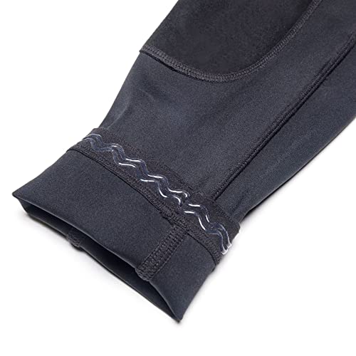 Willit Girls Horse Riding Pants Tights Kids Equestrian Breeches Knee-Patch Youth Schooling Tights Zipper Pockets Gray S #TOP4