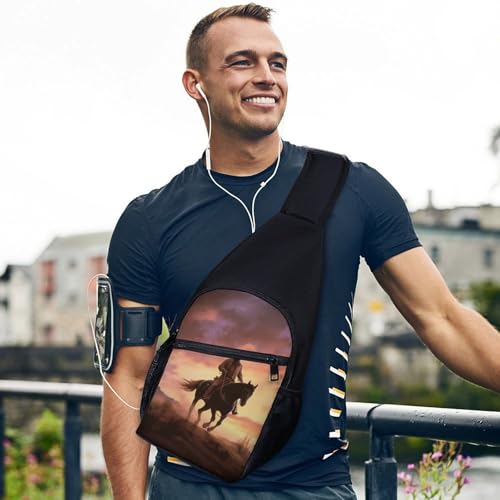 Morrales tipo Sling Bag para senderismo y uso casual miniatura 3