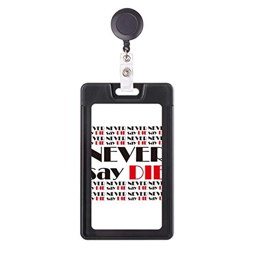 Funda retráctil para tarjetas de identidad y abonos con frase de actitud
