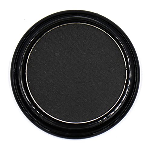 Pure Ziva Black Matte Opaque Smokey Eye Onyx Midnight Zero Jet Black Pressed Powder Single Vegan...