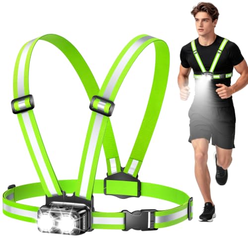Zewdov 800LM Running Light Vest