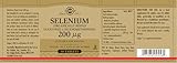 Solgar Selenium (Yeast-Free) 200 µg Tablets - Pack of 50 - Healthy Hair and Nails - Supports the Immune System - Vegan and Gluten Free - Image 2