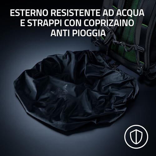 Rogue V3 Backpack (15,6") - Zaino da viaggio compatto (scomparto per computer portatile fino a 15 pollici, resistente all'abrasione) Nero - Gadget - Immagine 4