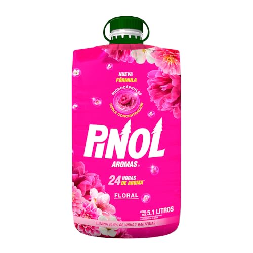 Catálogo de Productos de limpieza que Puedes Comprar On-line. 42 Pinol aromas limpiador multiusos aroma floral 5.1 lt