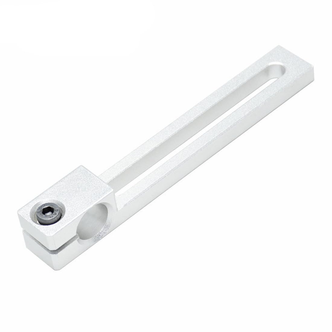 Caja de cojinete de aleación de aluminio Soporte deslizante, eje guía de aleación aluminio, soporte fijo, asiento del rodamiento(Grey,20-70mm)