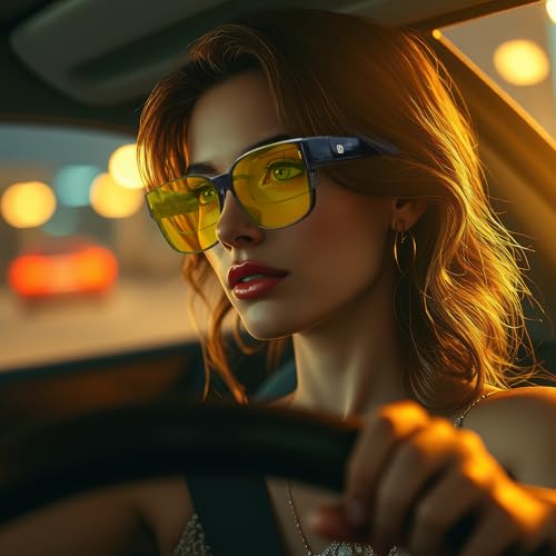 Image of DUCO Fit Over Sunglasses for Men Women Wear Over Glasses Retro Wrap Around Polarized Sun Glasses UV400 Protection DC8981