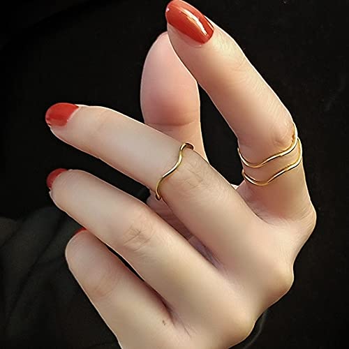 Jude Jewelers 2mm Stainless Steel Waved Shape Stackable Anniversary Wedding Band Promise Ring2