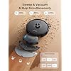 Robot Vacuum and Mop, Upgraded Bagless Robot Vacuum Cleaner with Self-Emptying, 6000Pa Robotic Vacuum with LiDAR Navigation, Smart Mapping, Schedule, App/Alexa Control for Carpet/Pet Hair, Q20 Ultra