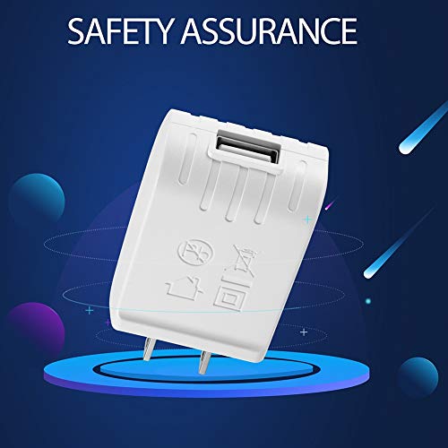 image for 【UL Listed】 Yuxh E-Reader Charger Plug, USB Wall Charger 5V 1A AC 