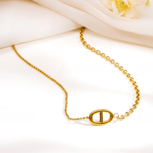 Image of Rubans Demi Fine Stainless Steel Pendant Chain Daily Gift for Women & Girls