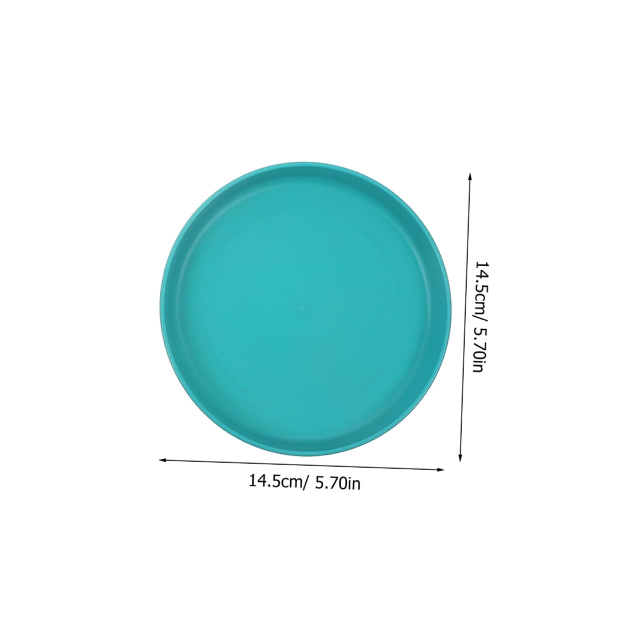 POPETPOP 8pcs Wide Flat Cat Food Bowls for Kittens Short Legged Cats Whisker No Stress Feeding Dishes Durable Plastic Pet Food Containers for Treats