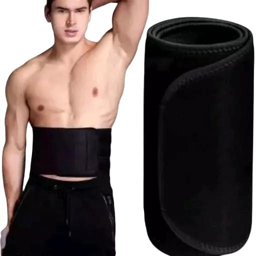 weight lose belt fat lose belt pet kam karne ki belt patla hone ka belt sweat slim belt hot belt yoga belt,GYM BLET exercise belt tummy trimmer belt for men & women (Free size, Pack of 1) (AE-009) (B0CY8JP38H) Amazon Price History, Amazon Price Tracker