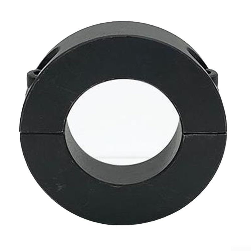 Set di 2 anelli di fissaggio divisi per collare, 10-40 mm, in acciaio nero, di grado industriale, per un fissaggio sicuro dell'albero (40 mm)