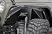 Rough Country Front & Rear Inner Fenders for 2007-2018 Jeep Wrangler JK - 10511