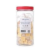 Cable Matters (200 Pack) Self-Adhesive Cable Tie Mounts in Black & Beige