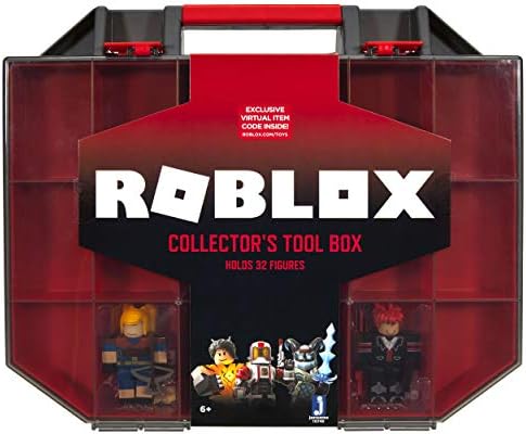 Roblox Action Collection - Collector's Tool Box and Carry Case that Holds 32 Figures [Includes Exclusive Virtual Item] - Amazon Exclusive