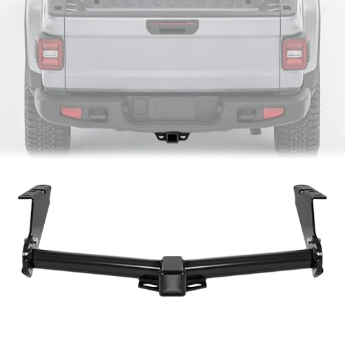 Gelacie Class 3 Trailer Tow Hitch Receiver 2" Compatible with 2020–2025 Jeep Gladiator Excluding Rubicon