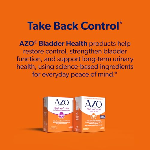 Image of AZO Bladder Control with Go-Less Daily Supplement for Men & Women, 72 Ct | Drug-free Bladder Support Pills, Reduces Occasional Urgency & Leakage, Supports Bladder Function*, Pumpkin Seed Extract