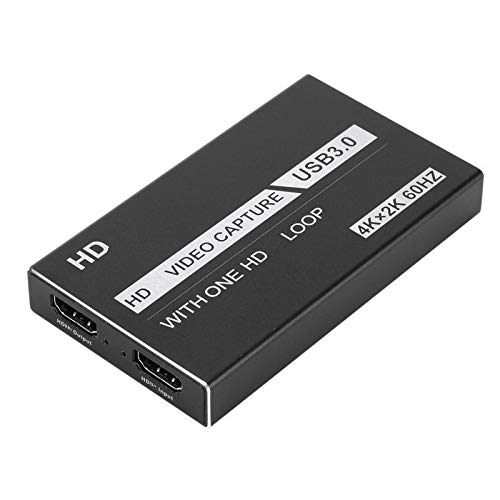 Carte de capture vidéo USB 3.0 1080p 60 fps compatible HDMI 4K Sn Appareil de capture de jeu pour OBS Capturing Carte de jeu en direct