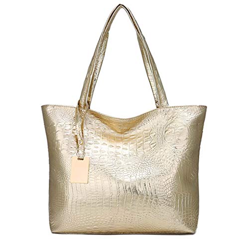 Lorjoyx Fashion Women Single-Shoulder Bag Casual Girl Capacity Shoulder Bag,Women PU Leather Shoulder Bag Lady Large Capacity Shopping Handbag