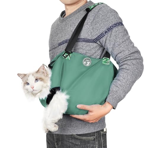 Supet Bolsa De Transporte Para Gatos, Bolsa De Transporte Macia Para Gatos, Bolsa De Contenção Respi