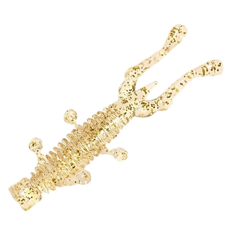 Amazon.co.jp: ing クローワーム 8本 クリアゴールド ロック