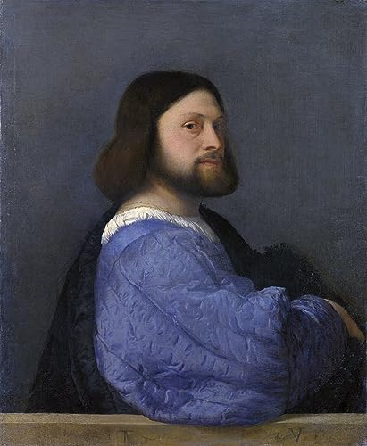 Poster sur toile Tiziano Vecelli pour salon élégant 50 x 70 cm