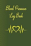 Blood Pressure Log Book: Record and Monitor Blood Pressure & pulse at Home, Daily AM/PM Home Monitor Book, with Space for Notes