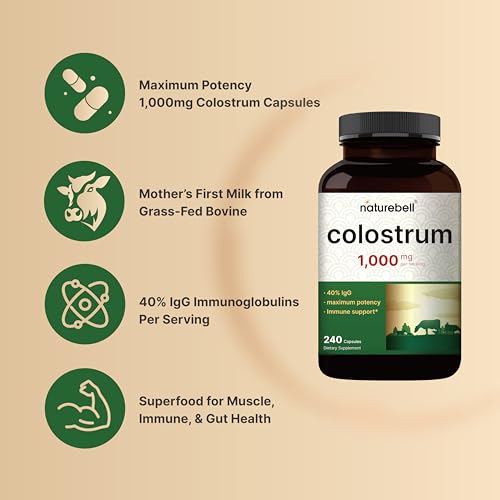 NatureBell Bovine Colostrum Capsules