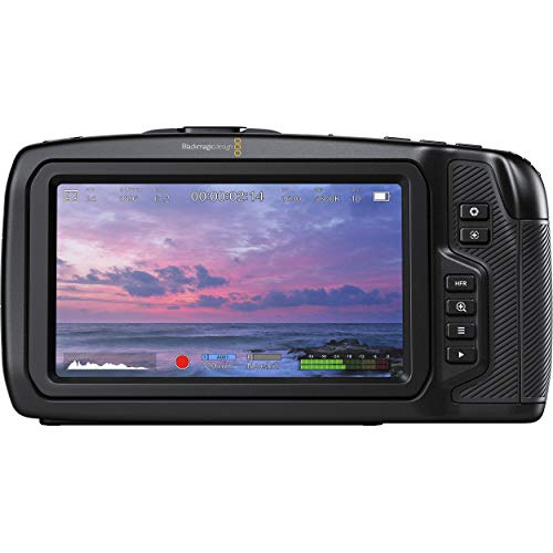 Image of Blackmagic Design Pocket Cinema Camera 4K Power Bundle (CINECAMPOCHDMFT4K) - Includes Two (2) Additional LP-E6 Batteries, Dual Battery Charger, and SolidSignal Microfiber Cloth