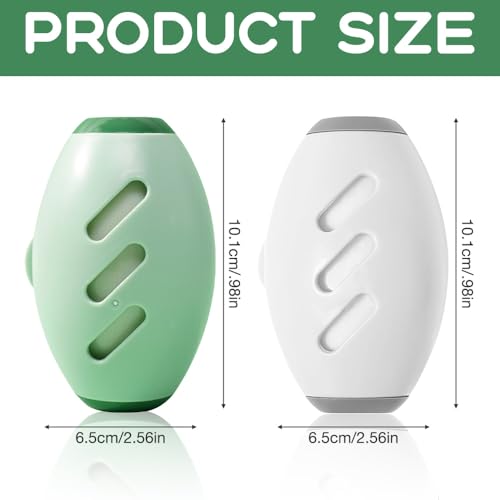 KUWUNG 2 Stück Waschbarer tragbarer Aufkleber, Wiederverwendbare Fusselrollen, Waschbare klebrige Gel Fusselrolle Ball für Haustier Haar, Wiederverwendbarer Gel-Fusselroller für Kleidung, Reisen, Haus