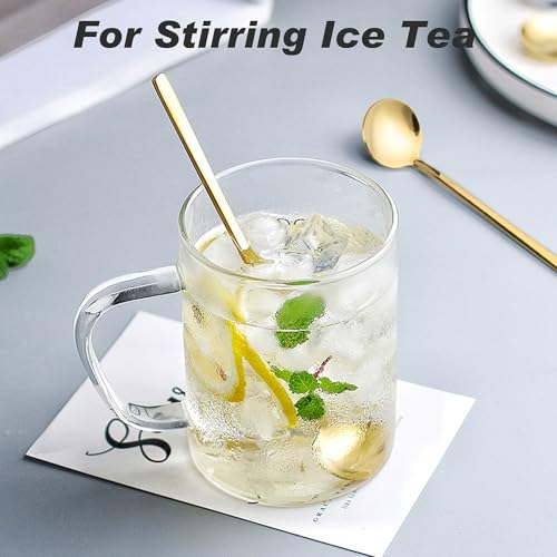 Yallmisywell Upgraded Coffee Spoons, 8Pcs 6.6Inches Espresso Spoons thumb #4