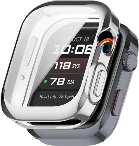 �yMoahsiuny�zFor HUAWEI WATCH D2 �P�[�X �ی�P�[�X �ϏՌ� �y�� �_�炩�� TPU �E���ȒP�i�V���o�[�j