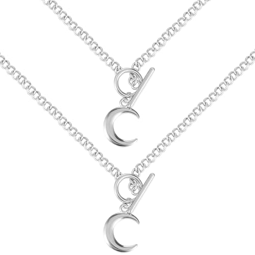 VANZACK ���[���l�b�N���X �V���o�[������ �`�F�[���`���[�J�[�l�b�N���X �����p �V���v���������f�U�C�� �����g���p�[�e�B�[�ɍœK 2�Z�b�g